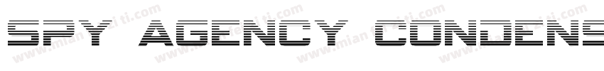 Spy Agency Condensed字体转换